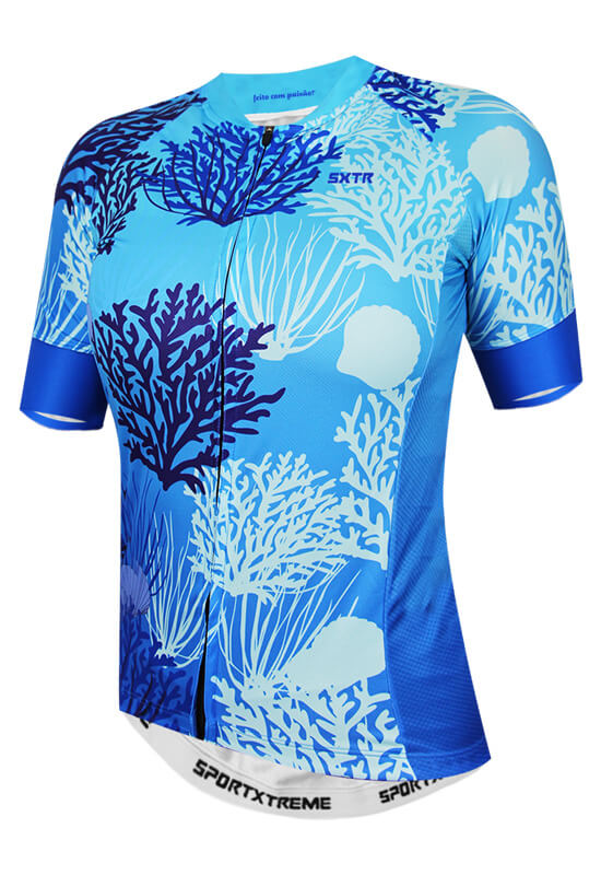 Camisa Ciclismo Belize Azul