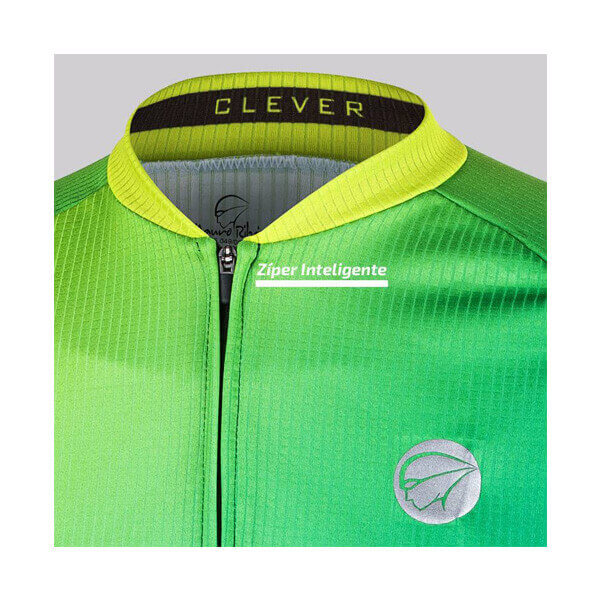 Camisa-Ciclismo-clever-verde-3 Camisa Ciclismo clever verde