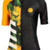Camisa Ciclismo Feminina Bloom_Amarela