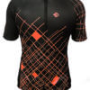 Camisa-Masculino-Circuit-preto-e-laranja Camisa Masculino Circuit preto e laranja