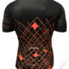 Camisa-Masculino-Circuit-preto-e-laranja-3 Camisa Masculino Circuit preto e laranja