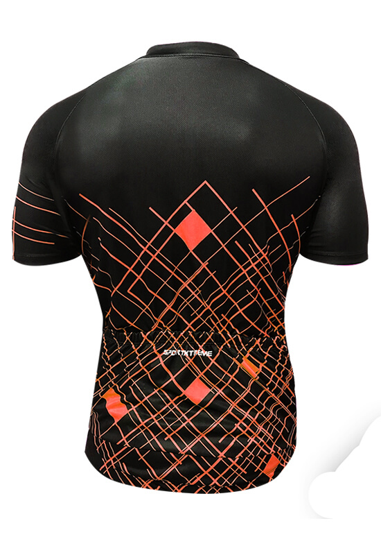 Camisa-Masculino-Circuit-preto-e-laranja-3 Camisa Masculino Circuit preto e laranja