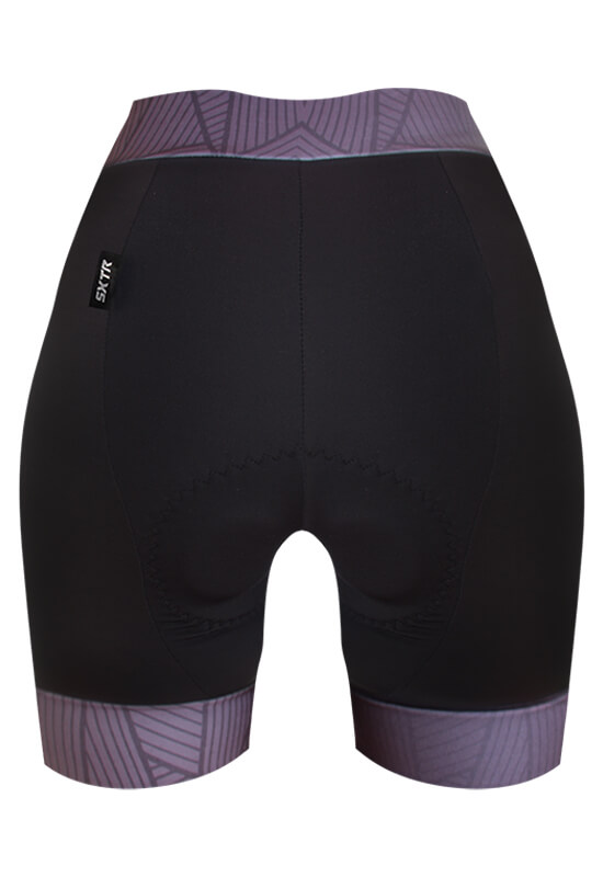 Bermuda feminina Leaf dark