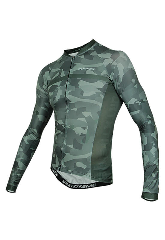 Camisa-ciclismo-Army-verde Camisa-ciclismo-Army-verde