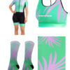 Conjunto Feminino Ciclismo Floralis